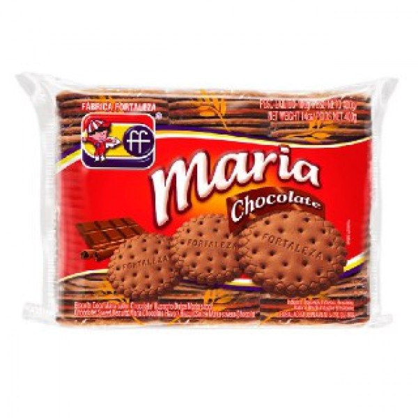 Biscoito Fortaleza Maria Chocolate 400G