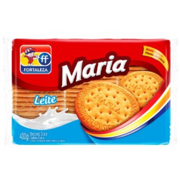 Biscoito Fortaleza Maria Leite 400G