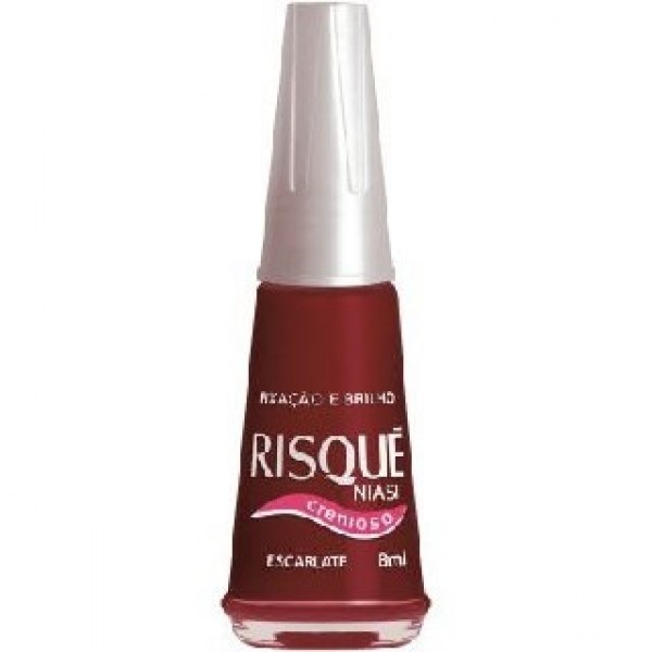 Esmalte Cremoso Risqué Escarlate 8ML