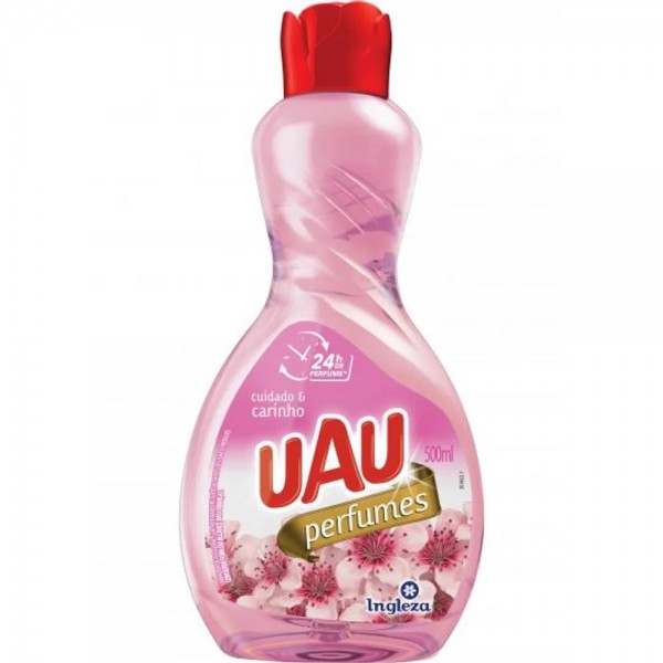 Desinfetante UAU Perfumes Cuidado e Carinho 500ML