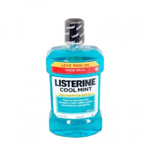 Antisséptico Bucal Listerine Cool Mint 500ml L500P350