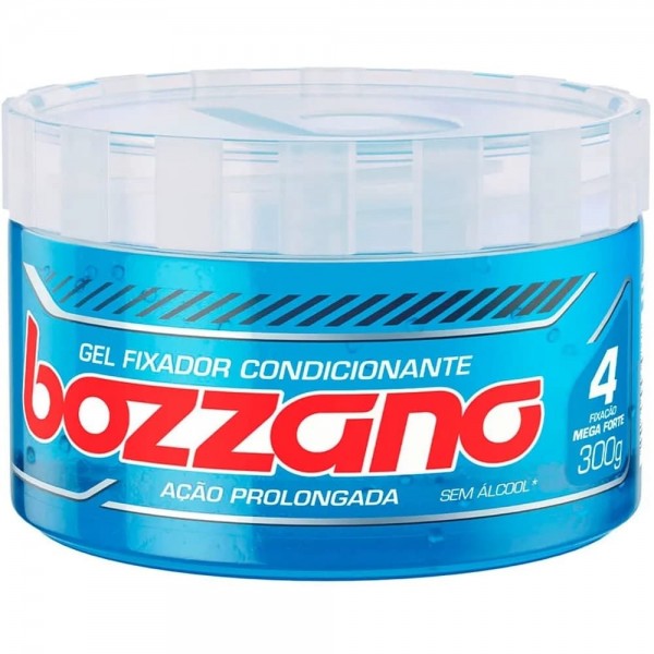 Gel Modelador Capilar Bozzano Fixador Azul 300G