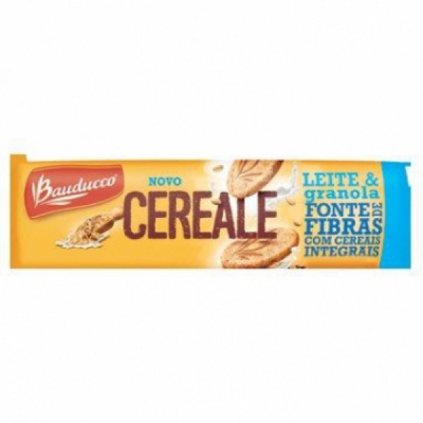 Biscoito Bauducco Cereale Leite e Granola 165G