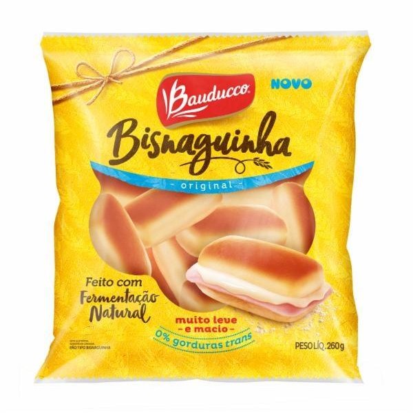 Biscoito Bauducco Bisnaguinha Original 260G