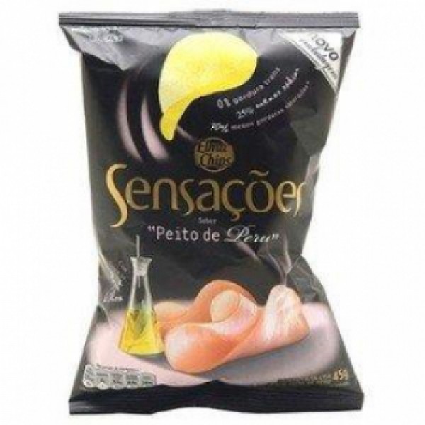 Batata Chips Sensações Peito de Peru Elma Chips 45g