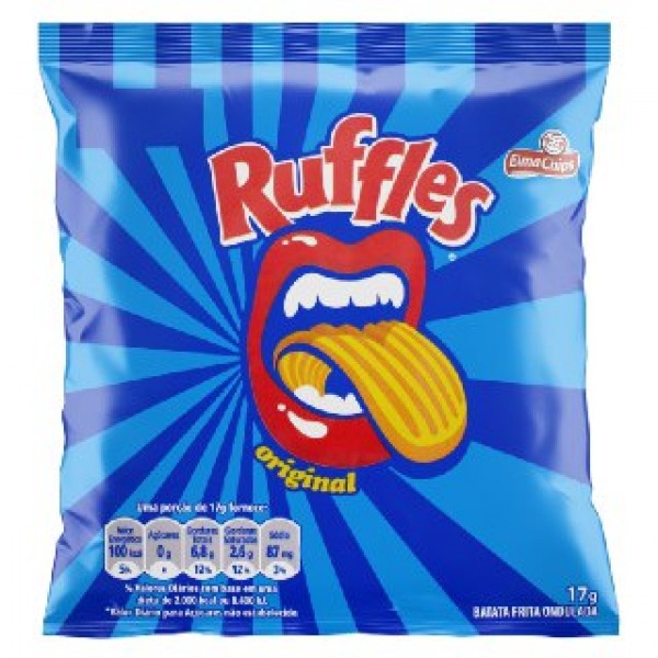 Batata Ruffles Original Elma Chips 17G