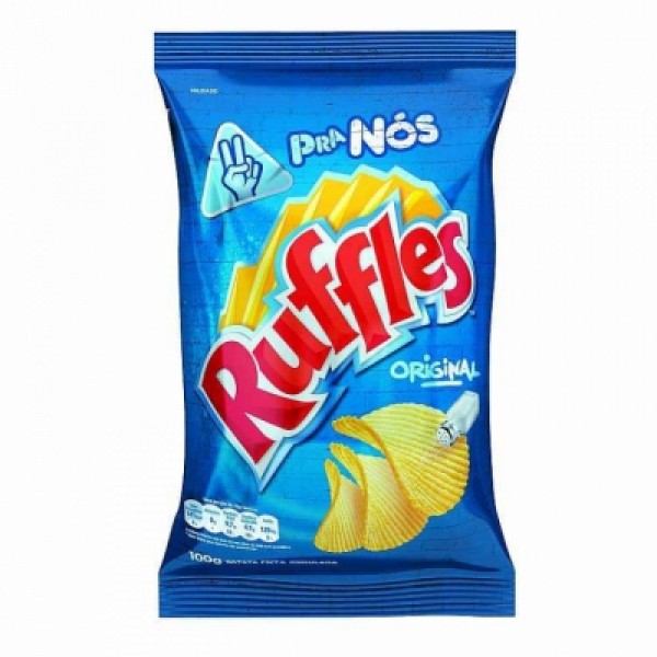 Batata Ruffles Original Elma Chips 96g