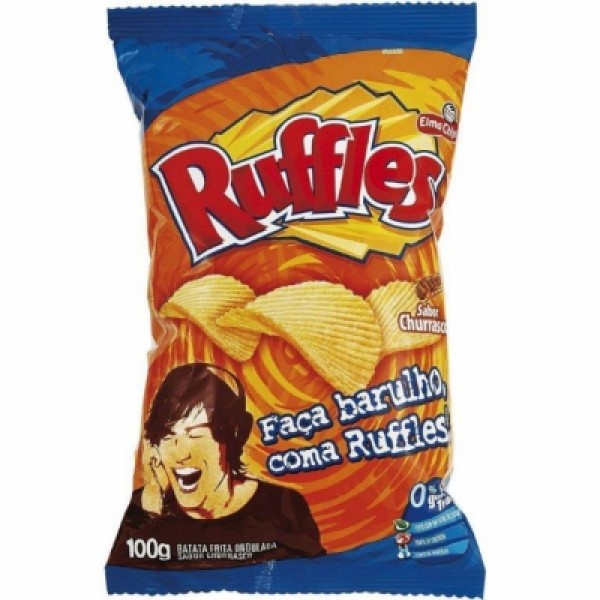 Batata Ruffles Churasco Elma Chips 57g