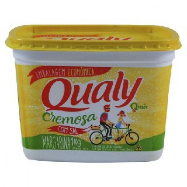 Margarina Cremosa com Sal Qualy 1KL