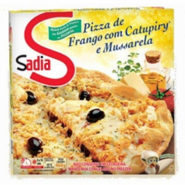 Pizza de Frango com Requeijão e Mussarela Sadia 460g