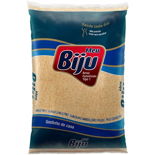 Arroz Polido Meu Biju 1kg TP1 