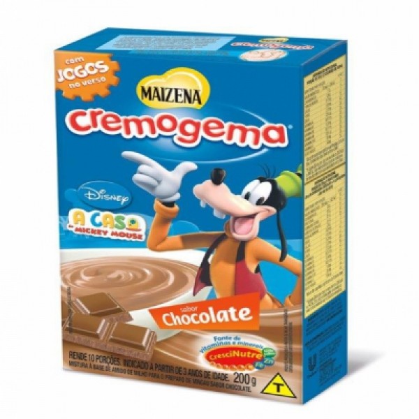 Cremogema Maizena Chocolate 200g