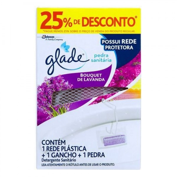 Pedra Sanitária Glade Bouquet de Lavanda 25g