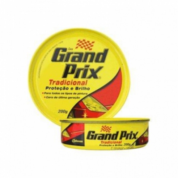 Cera em Pasta Grand Prix Tradicional Lata 200g