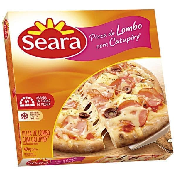 Pizza Seara Lombo Com Caturiry 460G