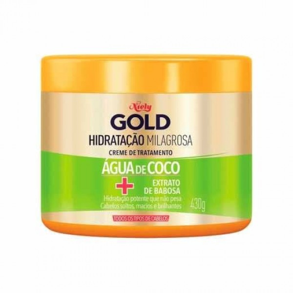 Mácara Concentrada Niely Gold Água de Coco 430G