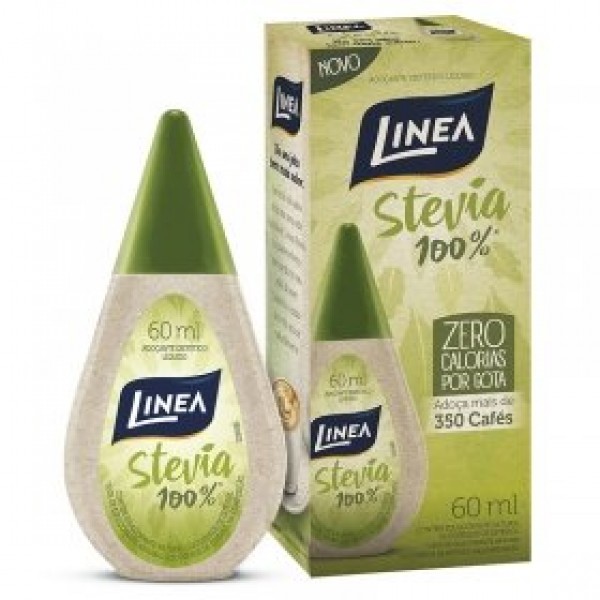 Adoçante Líquido Linea Stevia 100% - 60ML