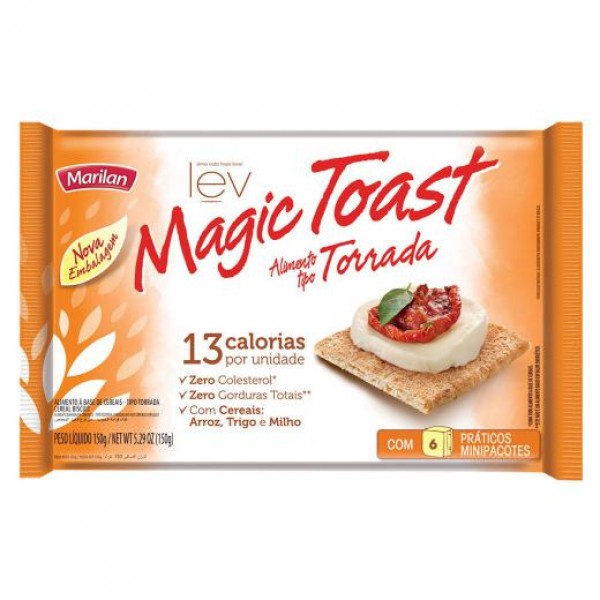 Torrada Marilan Magic Toast Tradicional 150G