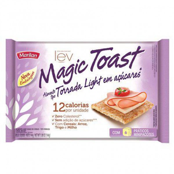 Torrada Marilan Magic Toast Light 144G