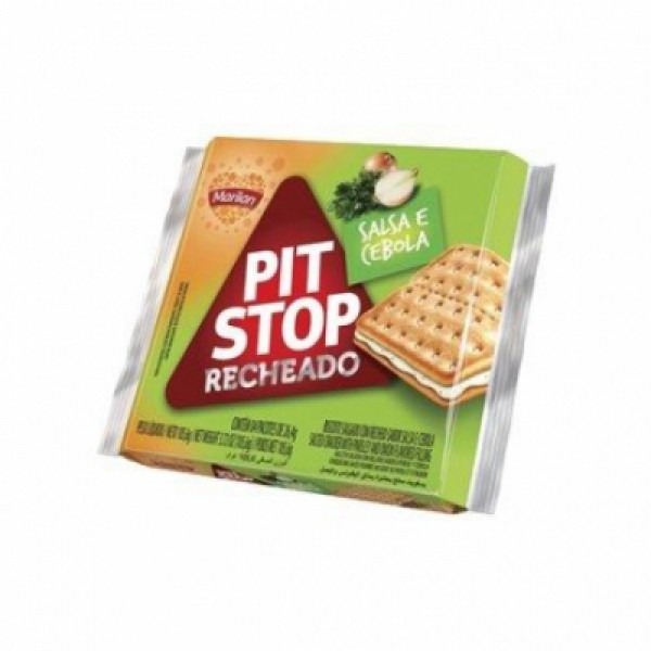 Biscoito Marilan Pit Stop Recheado Salsa e Cebola 105,6G