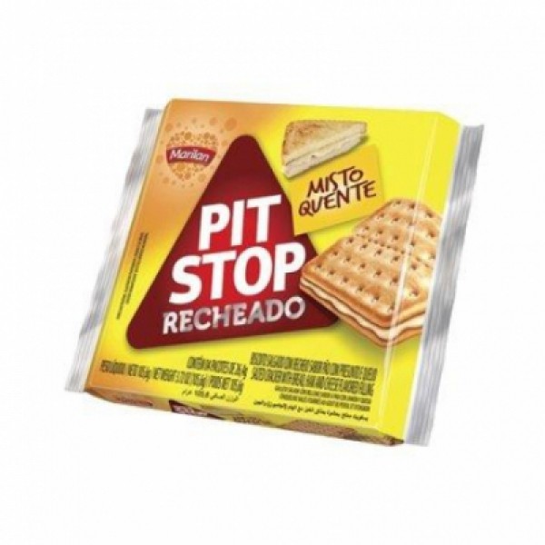 Biscoito Marilan Pit Stop Recheado Misto Quente 105,6G