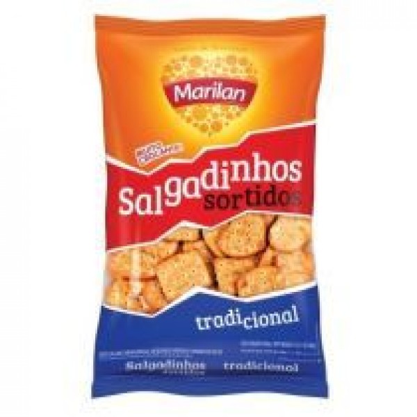 Biscoito Marilan Salgadinhos Sortidos Tradicional 400G