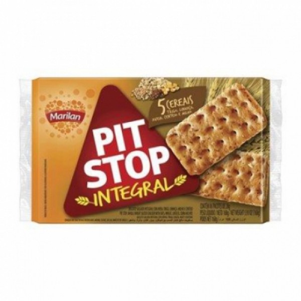 Biscoito Marilan Pit Stop Integral 5 Cereais 168G