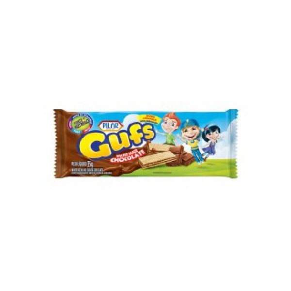 Biscoito Pilar Gufs Wafer Chocolate 35g