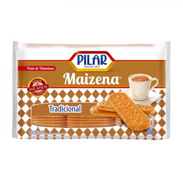 Biscoito Pilar Maizena Tradicional 400g