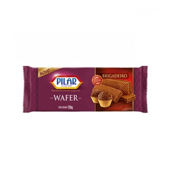 Biscoito Pilar Wafer Brigadeiro 130g