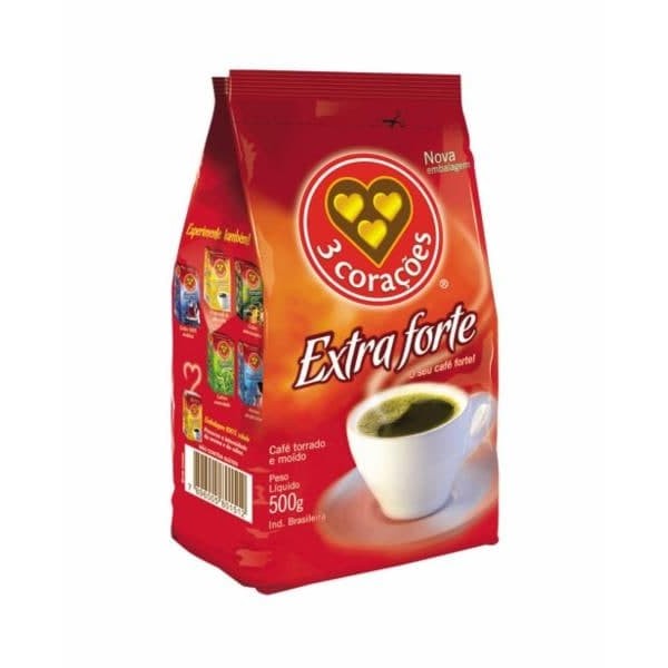 Cafá 3 Coraçães Extra Forte 500G