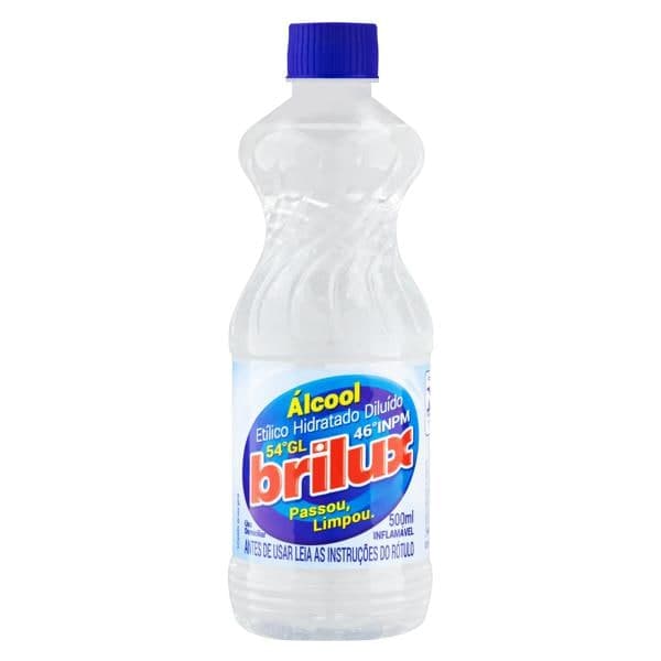 Álcool Brillux Tradicional 500ml 