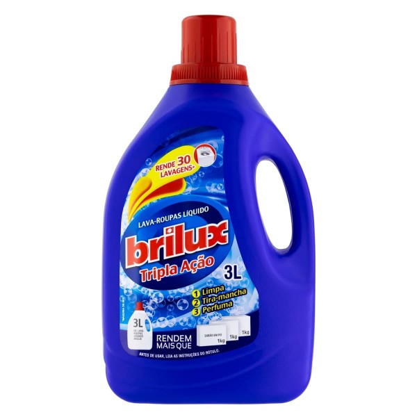 Sabão Liquido Brilux Tripla Ação 3LT