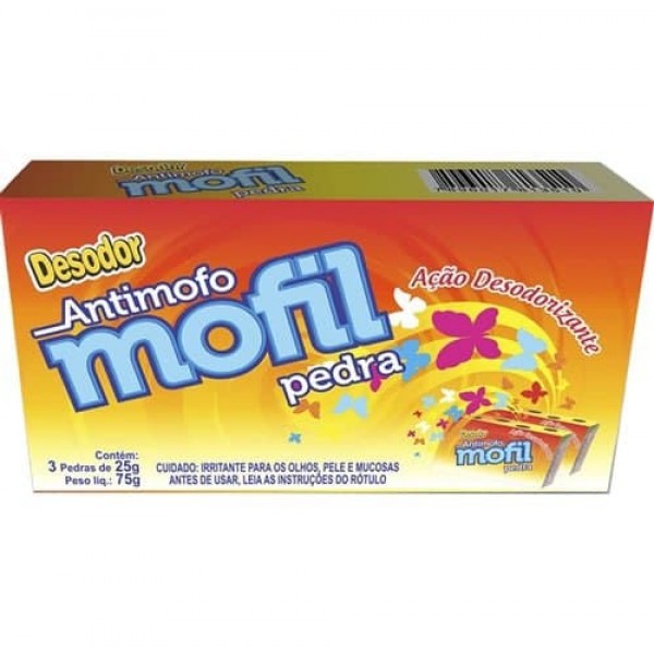 Antimofo Mofil Com 3 Unidades 25G