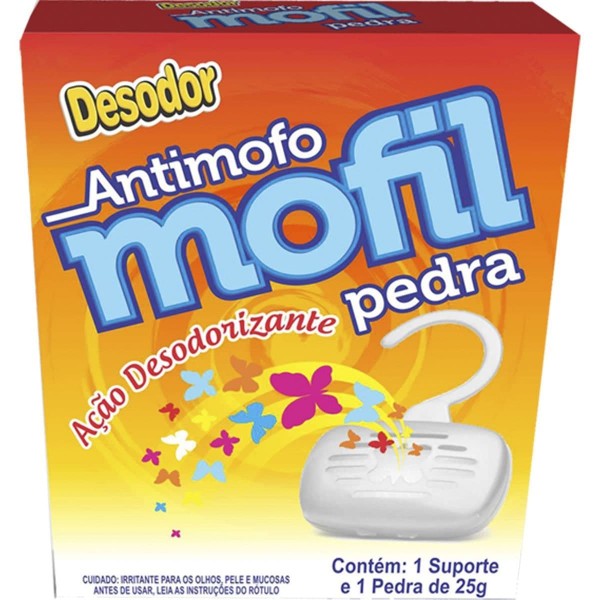 Antimofo Mofil  1 Suporte + 1 Pedra 25G