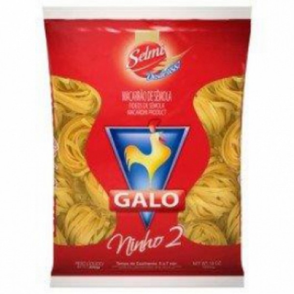Macarrão Galo Ninho 2 500g