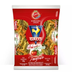 Macarrão Galo Parafu...