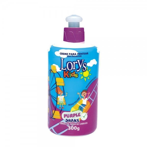 Creme de Pentear Lorys Kids Purple Shake 300ML