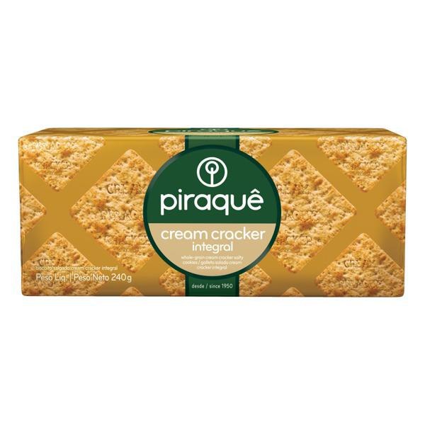 Biscoito Piraquê Cream Cracker Integral 240G