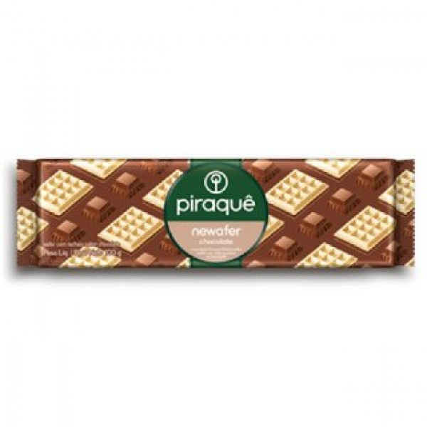 Biscoito Piraquê Newafer Chocolate 100G