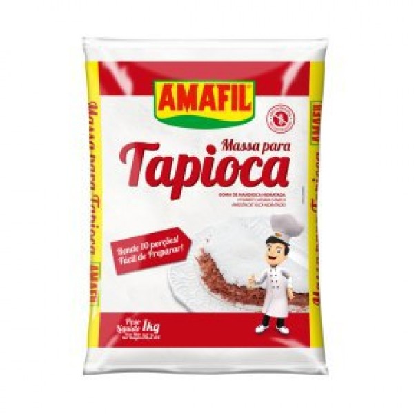 Massa Para Tapioca Pronta Amafil 1kg