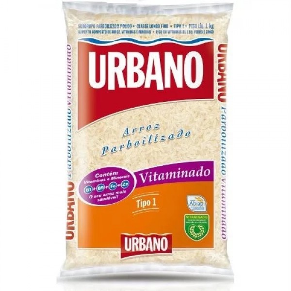 Arroz Urbano Parboilizado Tipo 1 Vitaminado 1 Kg