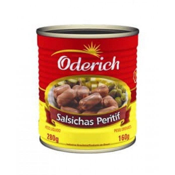 Salsicha Peritif Oderich Lata 160G