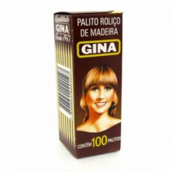 Palitos de Madeira GINA 100 unidades