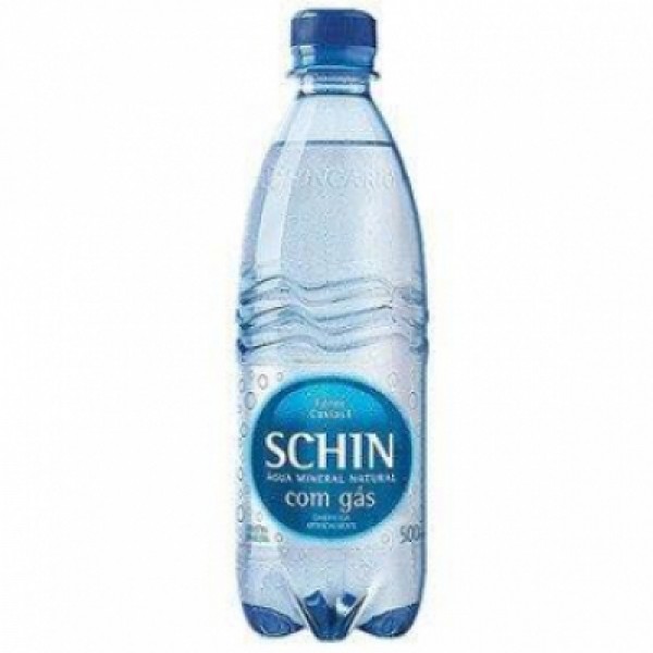 Água Mineral com Gás Schin Garrafa 500ml