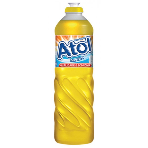 Detergente Líquido Atol Neutro 500ml 