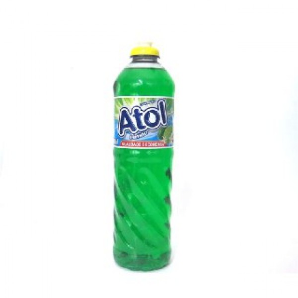 Detergente Líquido Atol Limão 500ml 