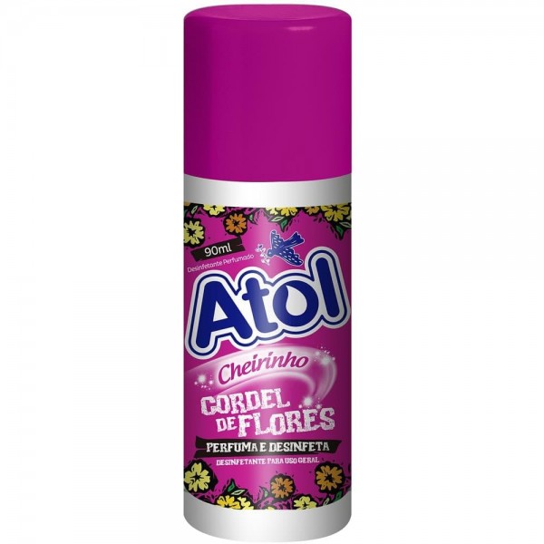 Desinfetante Perfumado Atol Cordel de Flores 90ML