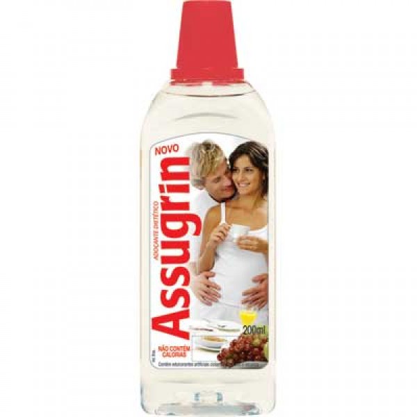 Adoçante Líquido Assugrin tradicional 200ml