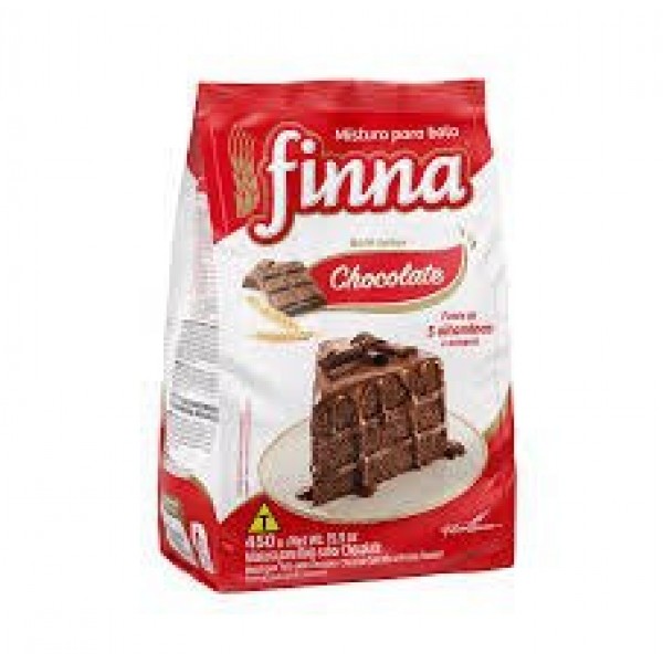 Mistura para Bolo Chocolate Finna 450g